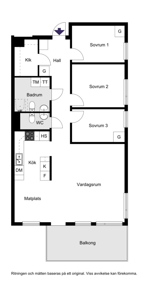 Bergtallsvägen 34, 1 tr