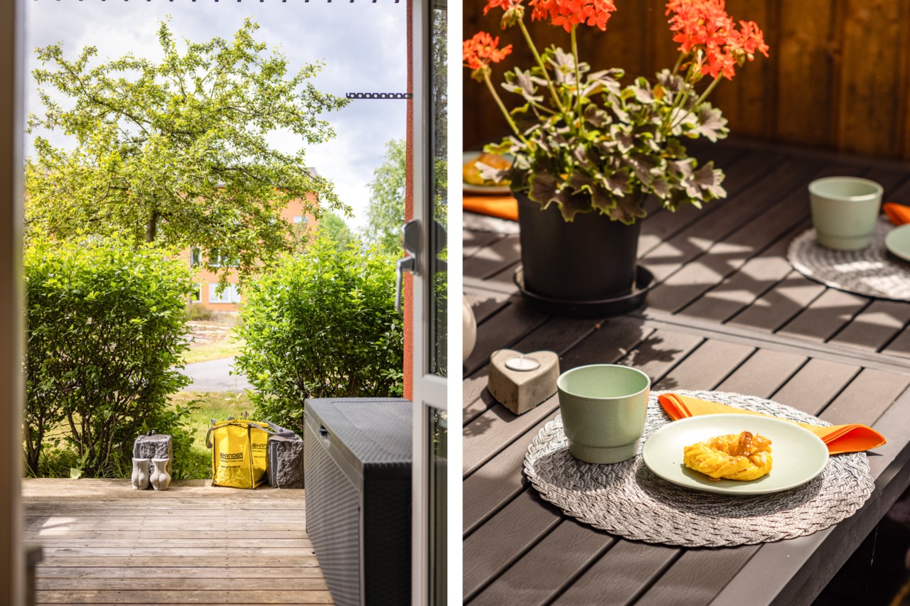 Murkelvägen 61, uteplats i sydväst!