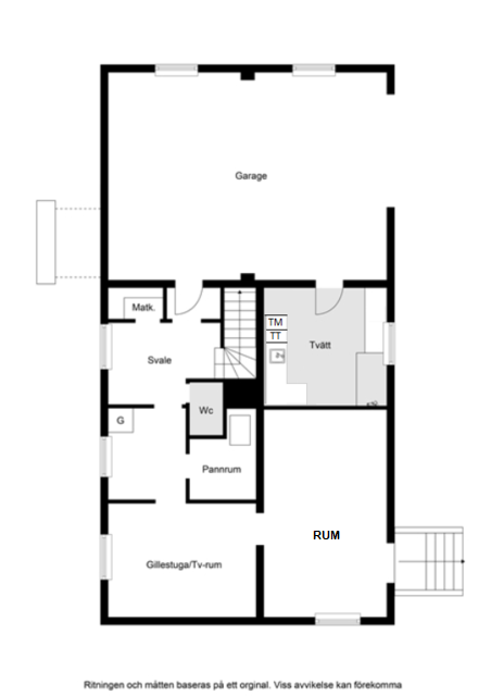 bodaängsvägen källarplan