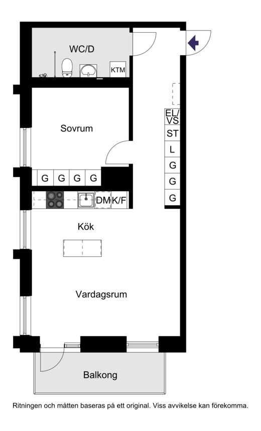 Tråddragargränd 8A, vån 11
