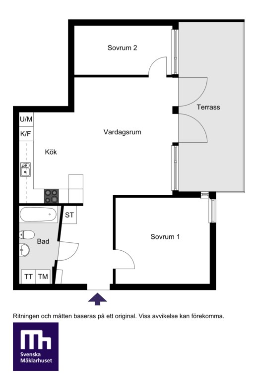 Alternativ planskiss, 3 rok