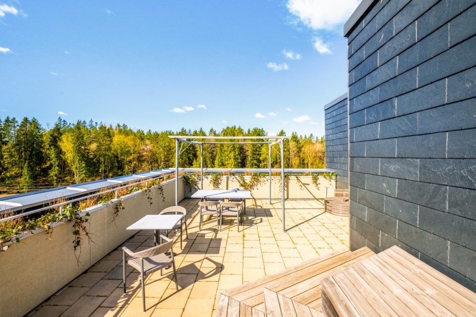 Föreningens gemensamma terrass