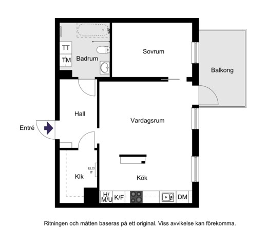 Buteljgatan 30, högst upp!