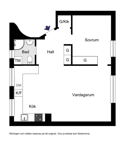 Alternativ planritning, tillstånd från styrelsen krävs.