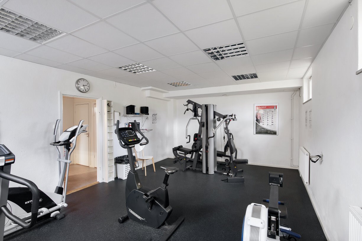 Föreningens välutrustade gym