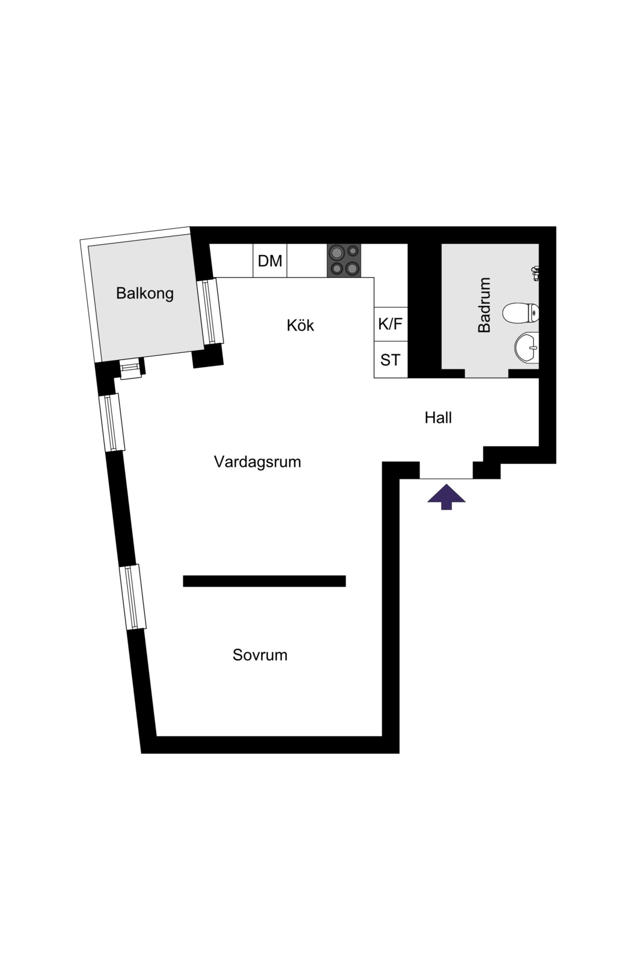 Annedalsvägen 57, 3 tr.