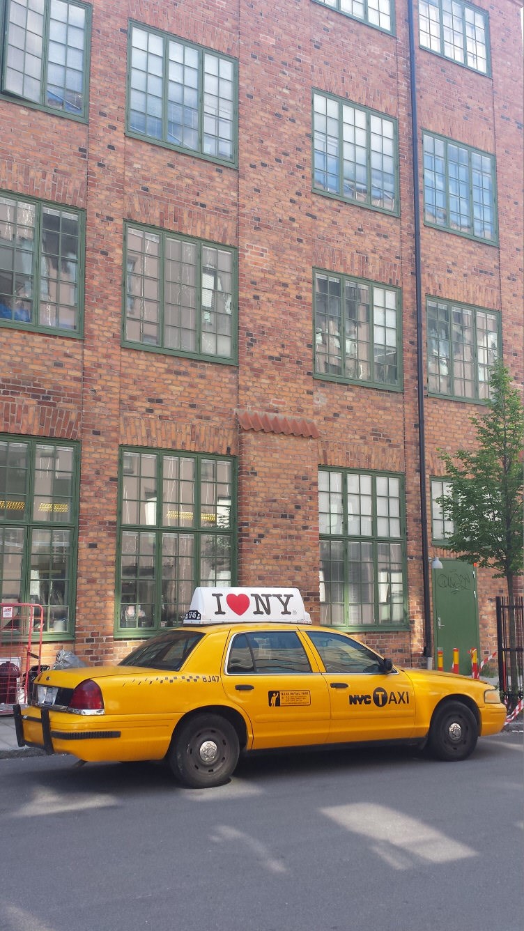 New York-känsla(från en filminspelning i området)!