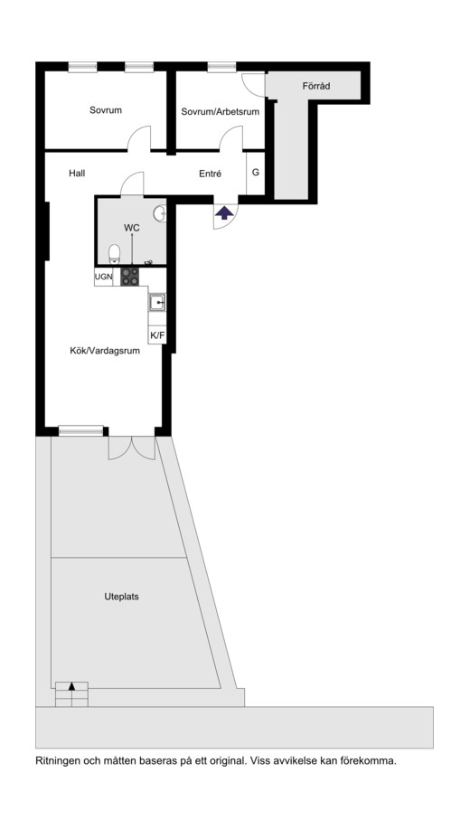 Schlytersvägen 69, med uteplats!