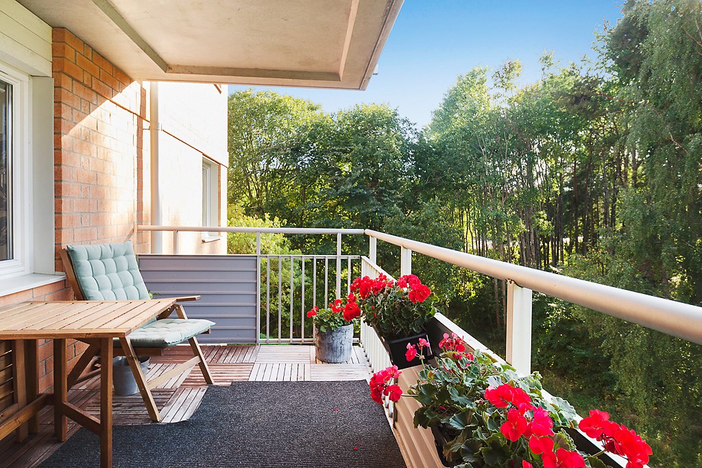 Här kan man njuta av solen eftermiddag och kväll