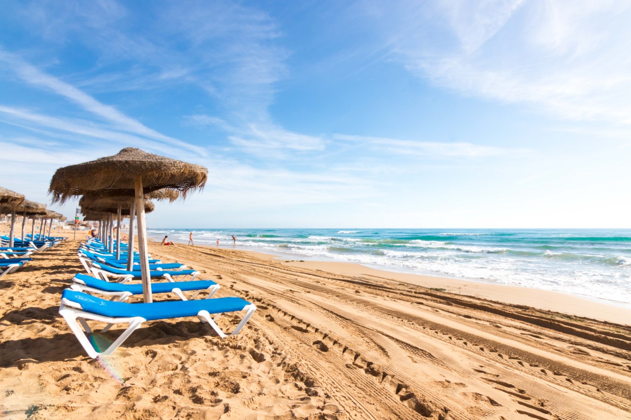 La Mata stranden