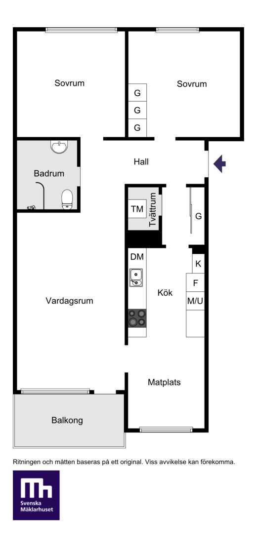 Marknadsvägen 221, 3 tr