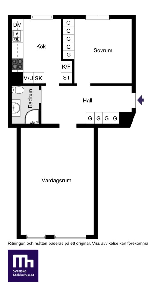 Hannebergsgatan 13, 2tr