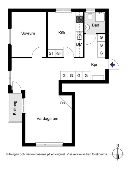 Humblegatan 5B 3/3 tr