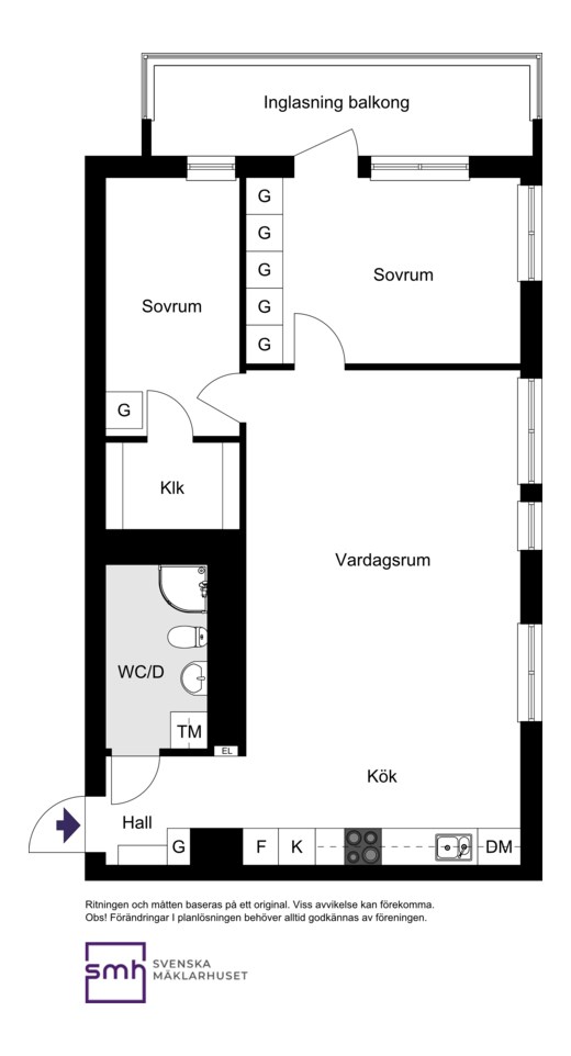 Klädesvägen 38, 4TR