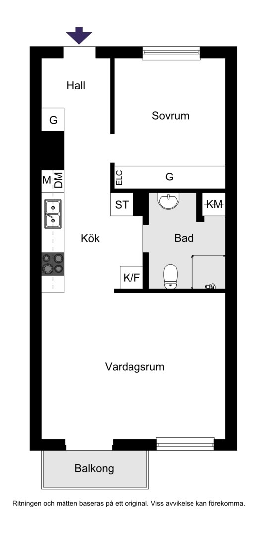 Östervägen 28B, 2tr