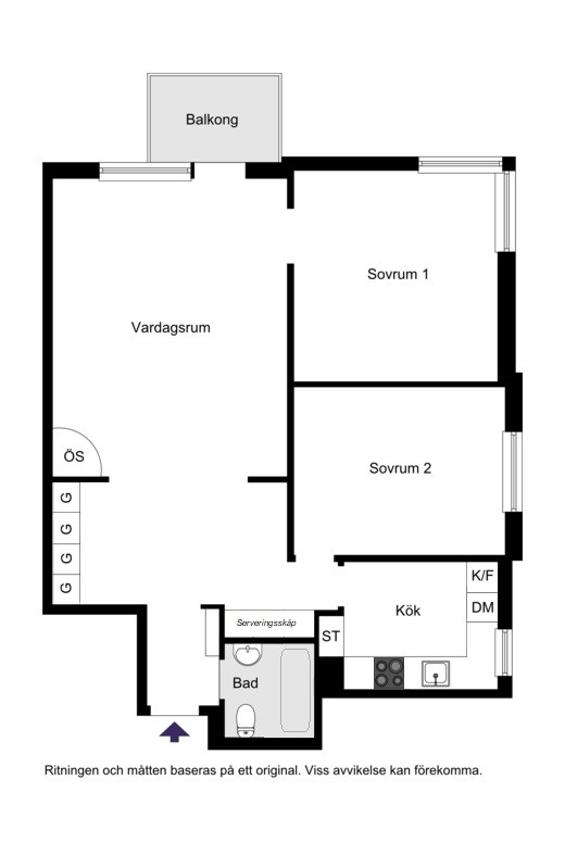Schlytersvägen 45, vån 3/3