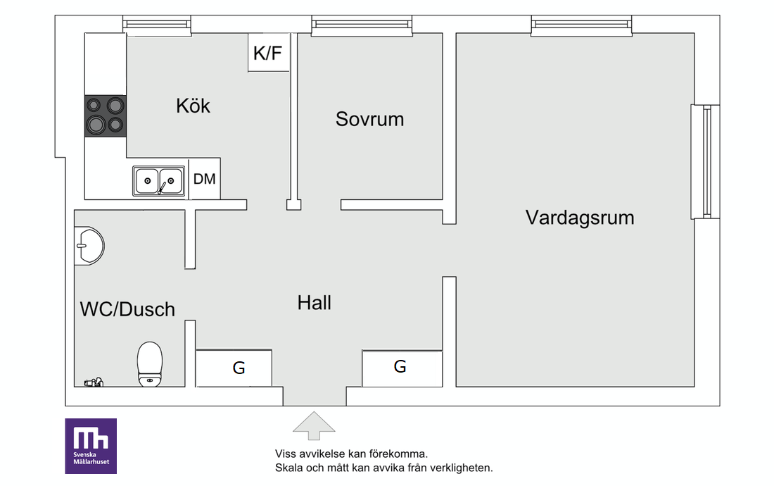 Frimärksvägen 1, 3 tr