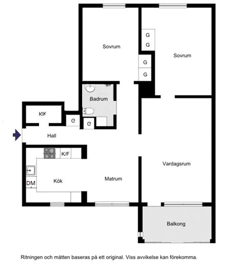 Planritning Aspnäsvägen 20