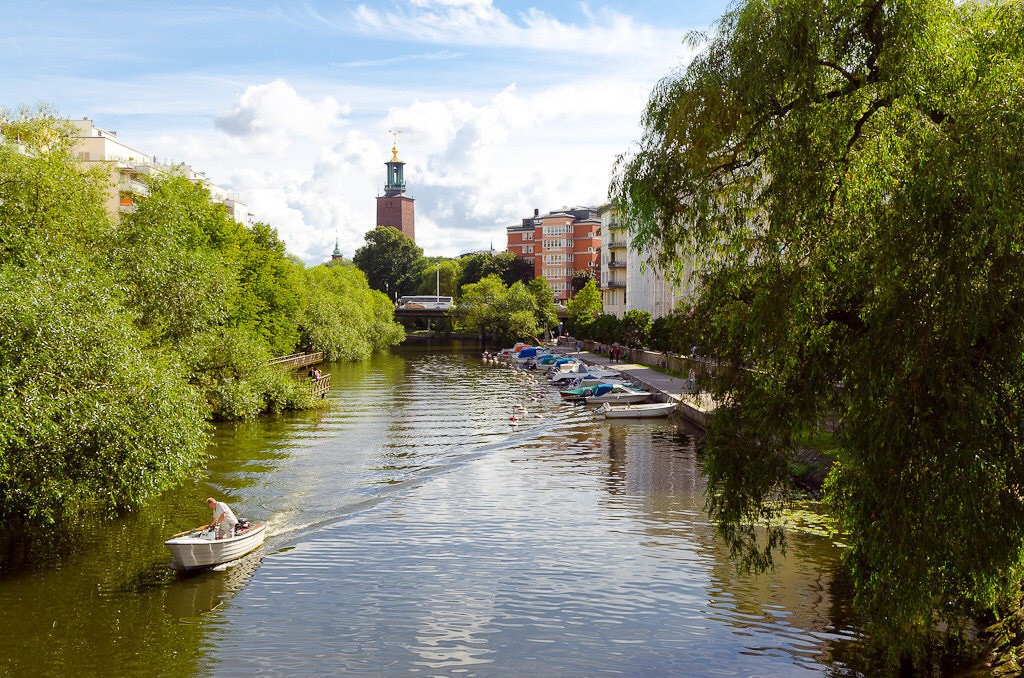 Vacker omgivning