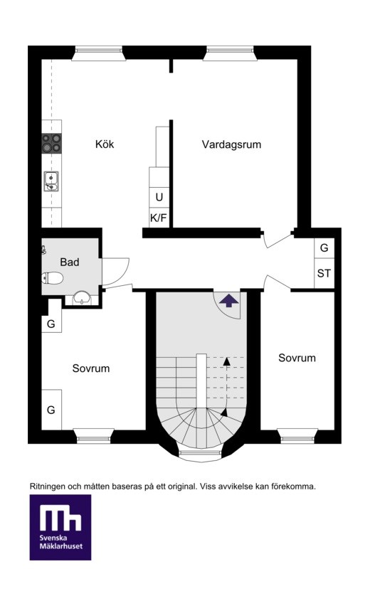 Viss avvikelse kan förekomma