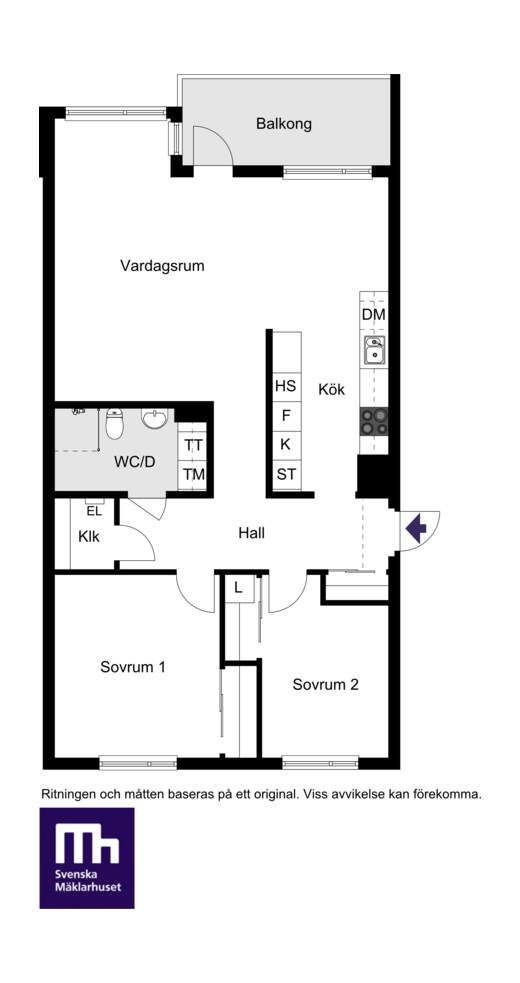 Ingenjörsvägen 40, 3 tr
