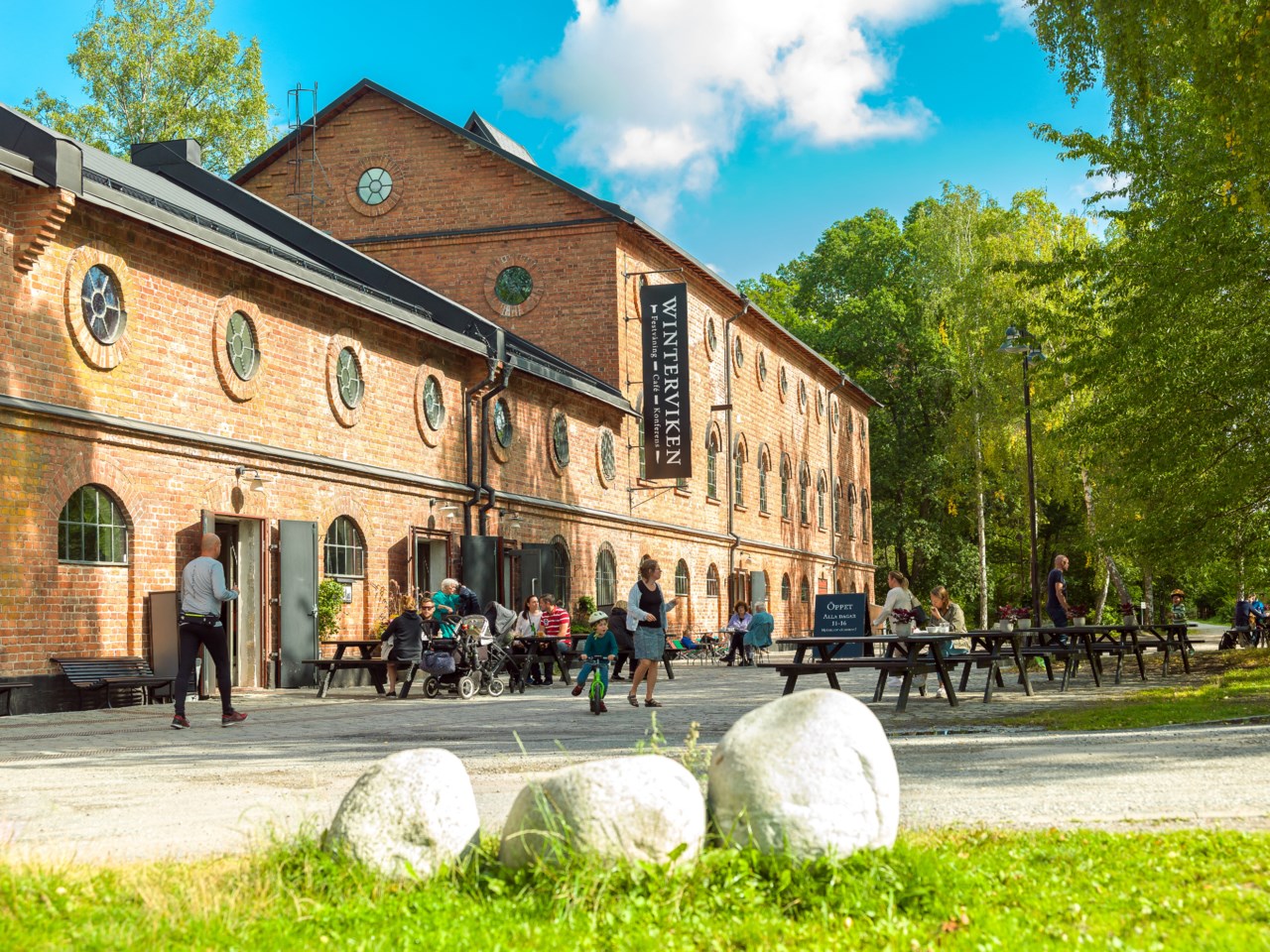 Mysiga Restaurang Winterviken som drivs av stjärnkocken Markus Aujalay