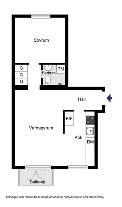Junkergatan 20, vån 3 av 3
