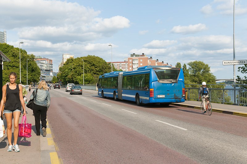 Stambusslinje 1 till bl a Fridhemsplan och City