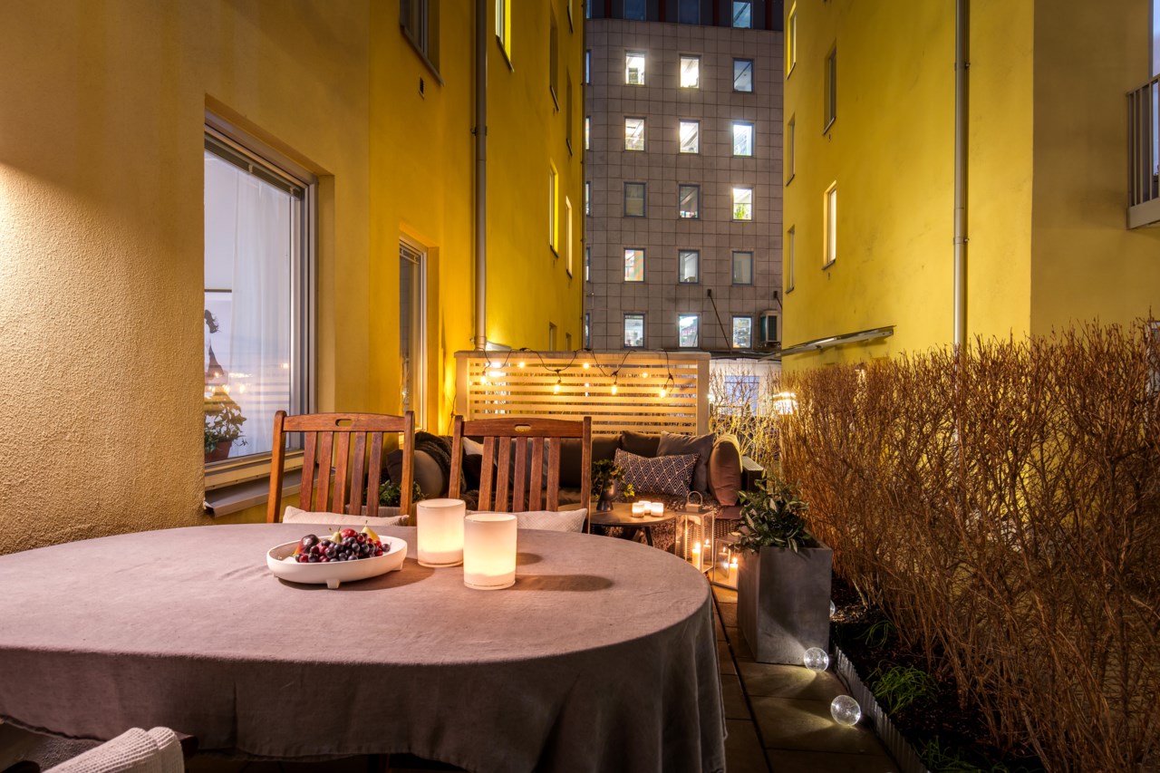 Marieviksgatan 41, uteplats!