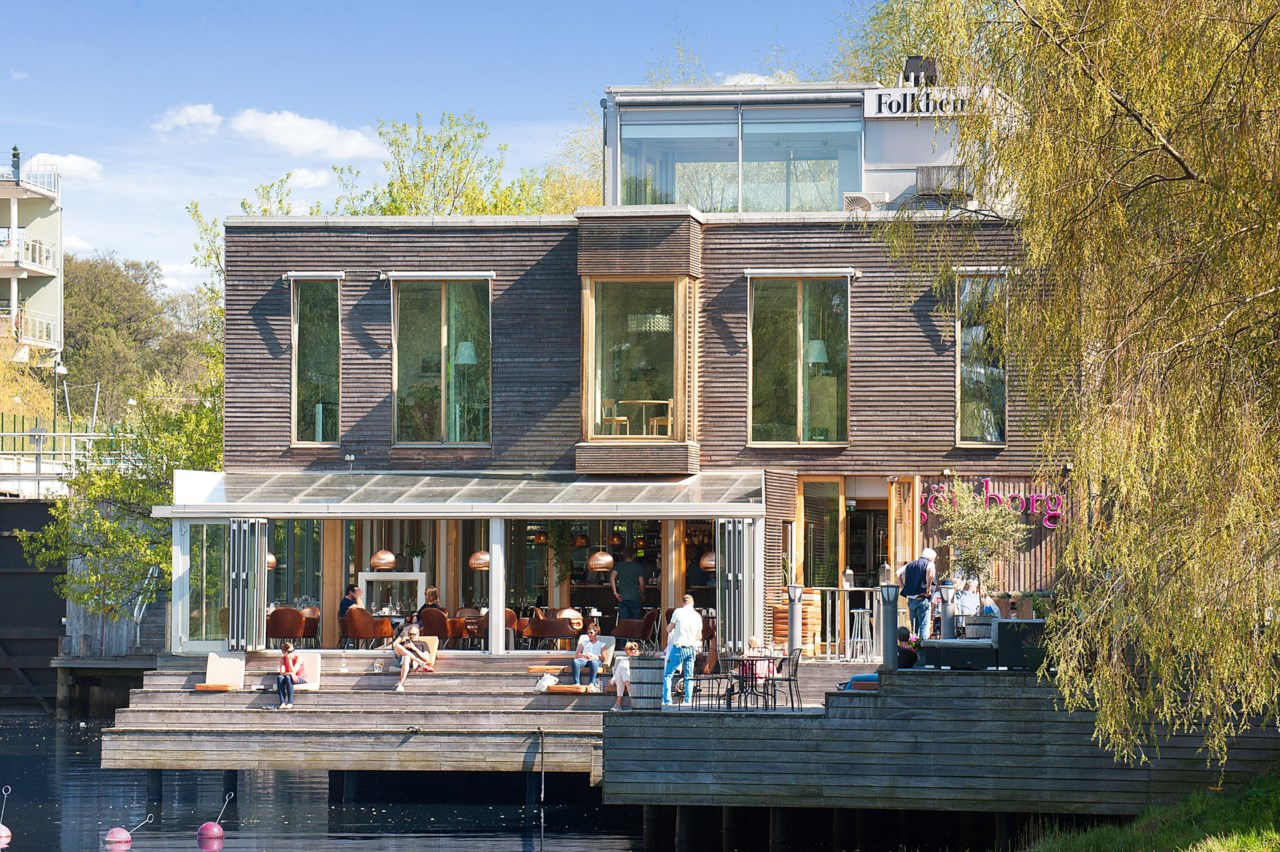 Restaurang Göteborg vid Sickla kanal