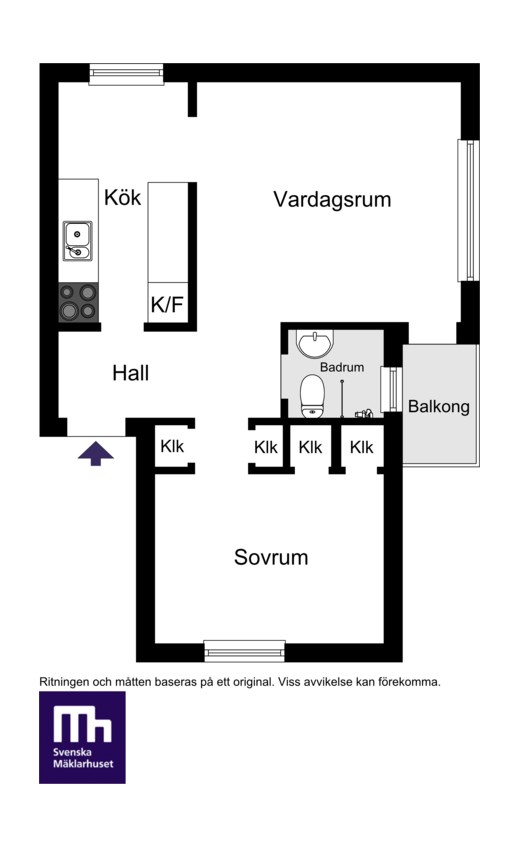 Sparbanksvägen 49, vån 3