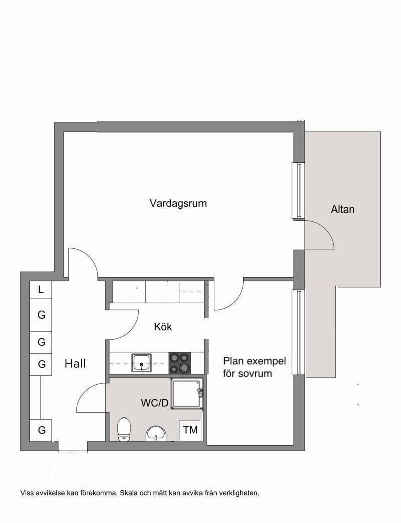Grindvägen 6B, Uteplats