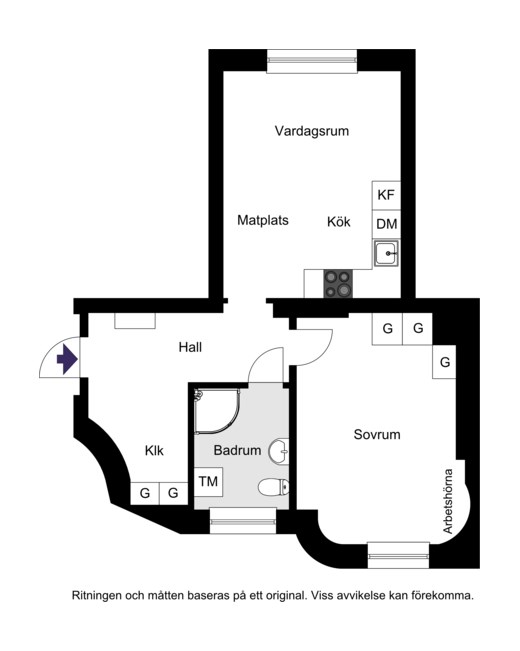 Lilla Aspuddsvägen 2, vån 2