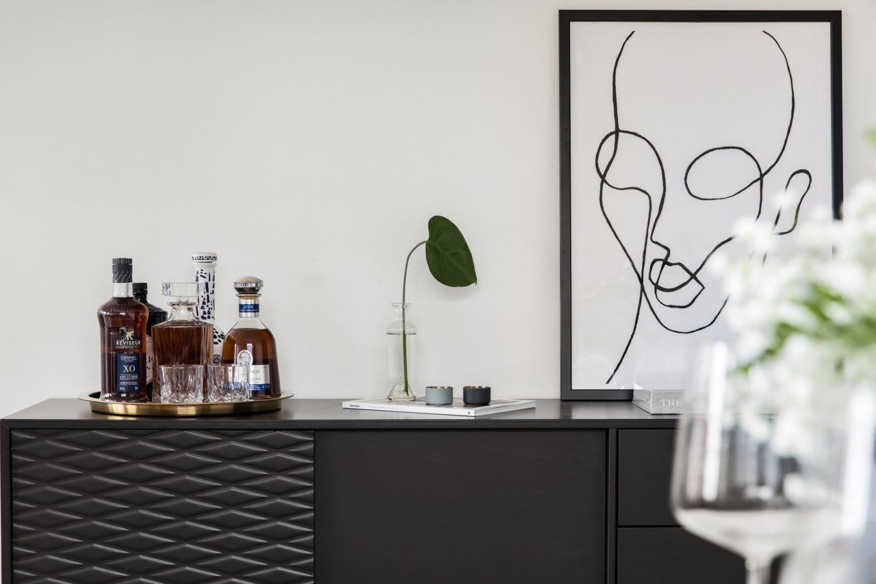 Detaljbild vardagsrum