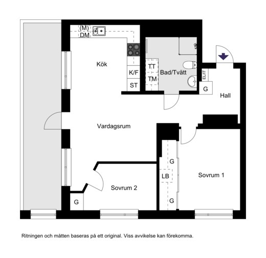 Ekfatsgatan 1, vån 16!