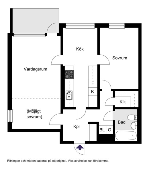 Alternativ planlösning