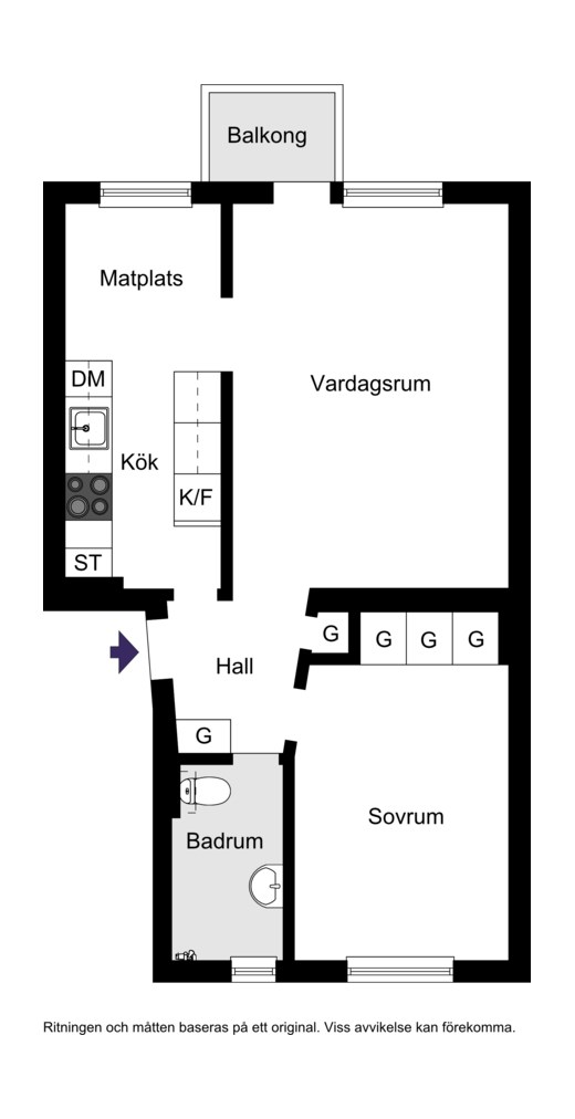 Bäckvägen 155, vån 2