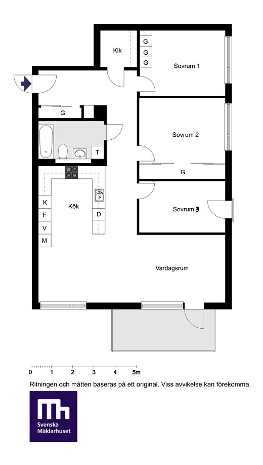 Alternativ planskiss 2, 4 rok (exempel)