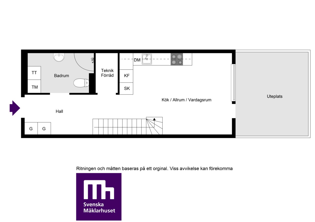 Planskiss nedre plan