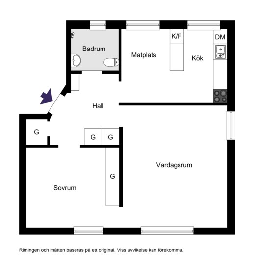 Pingstvägen 33, 2 tr