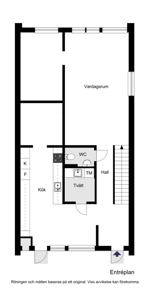 Planritning entréplan