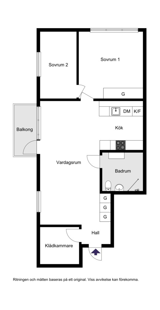 Sigfridsvägen 7, vån 4/4