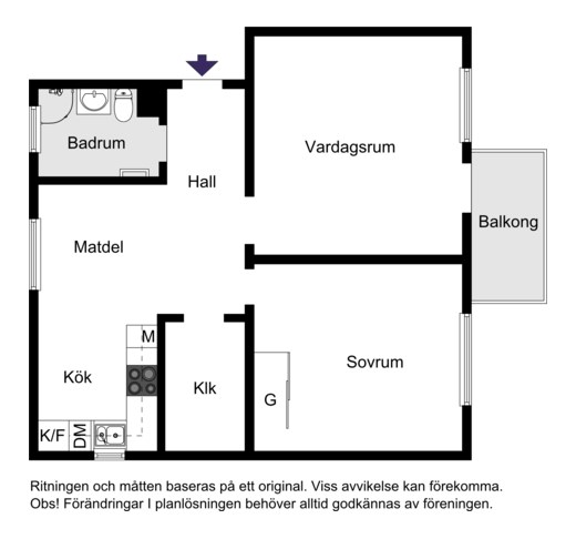 Galonvägen 11 3tr