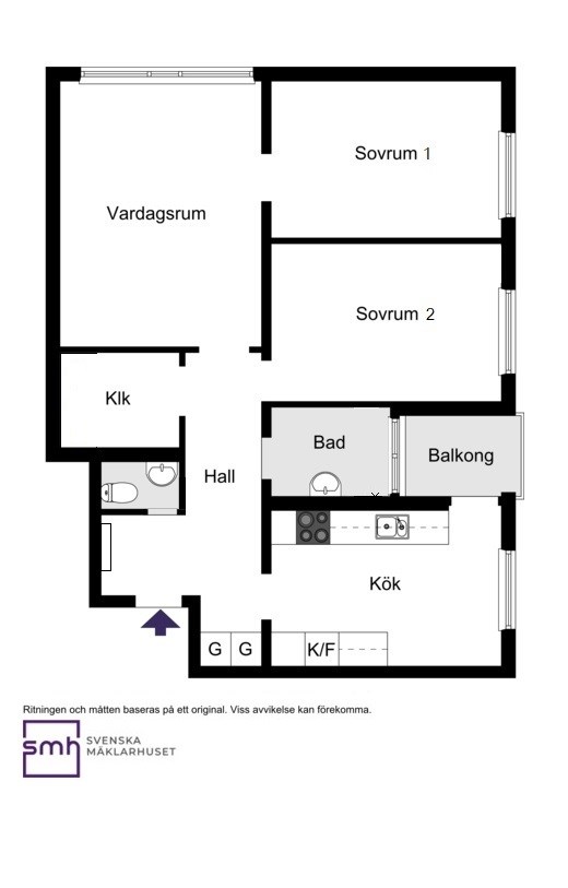 Skrakgränd 3, 6 tr