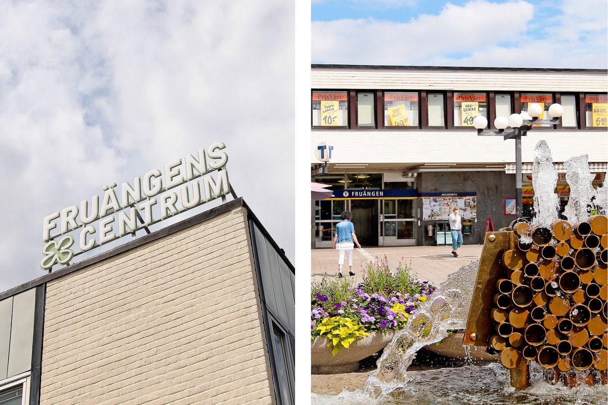 Fruängens centrum