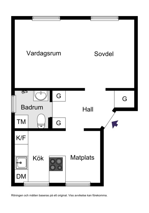LM Ericssons väg 19, 1 tr!