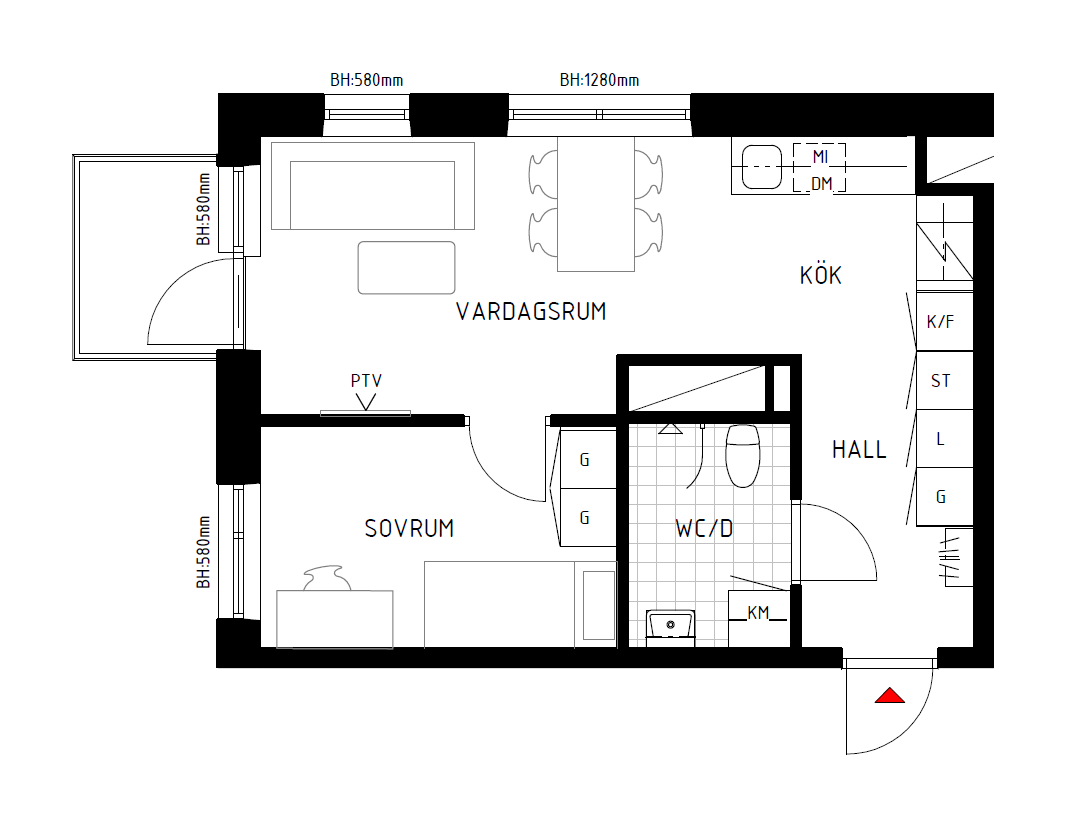 Radiusbacken 39, vån 10