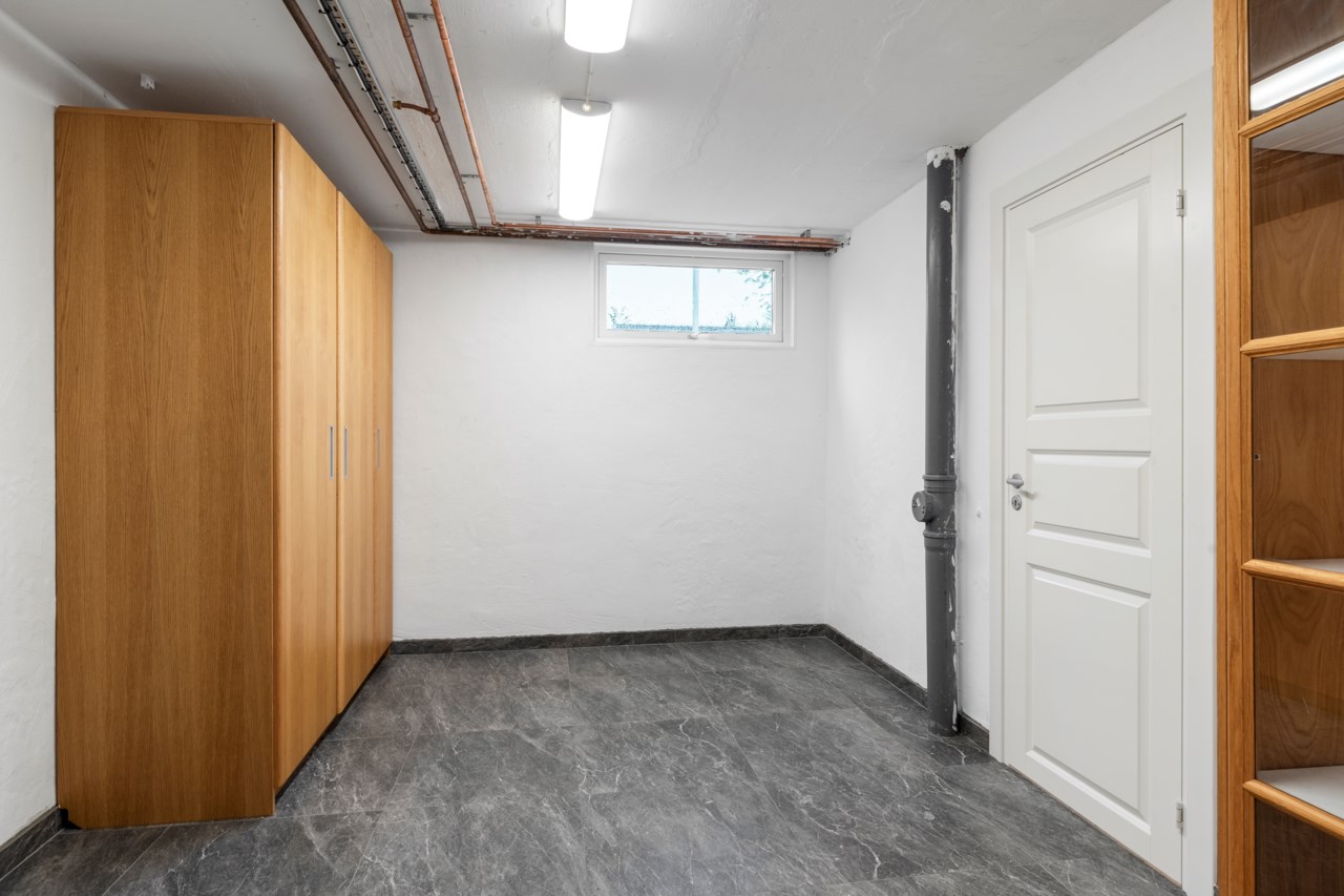 Källarplan, förvaring