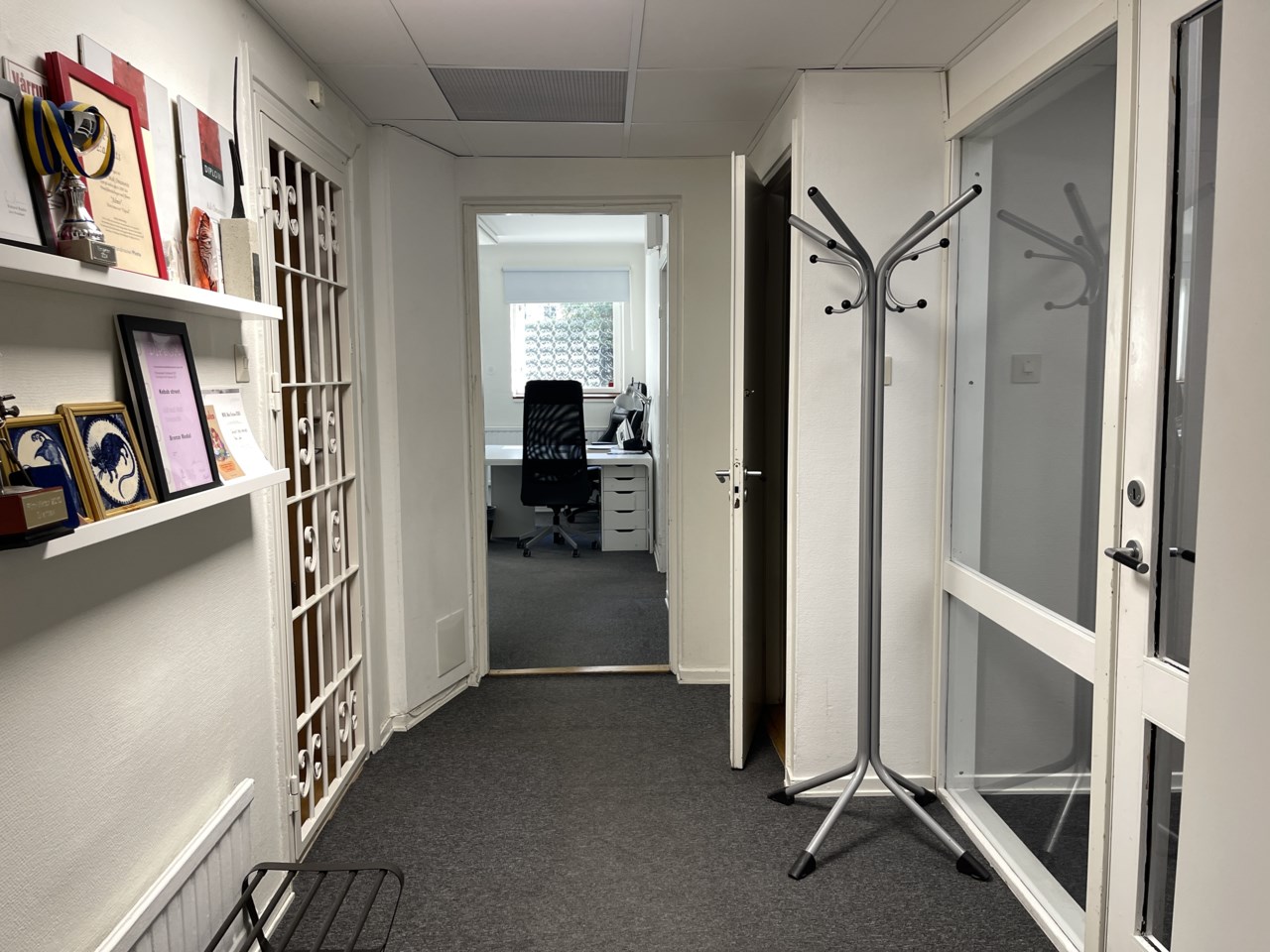 Hall vid entré från porten