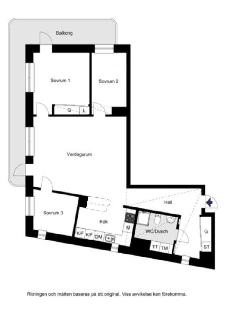 Årstaskogs väg 9B, 6 tr!